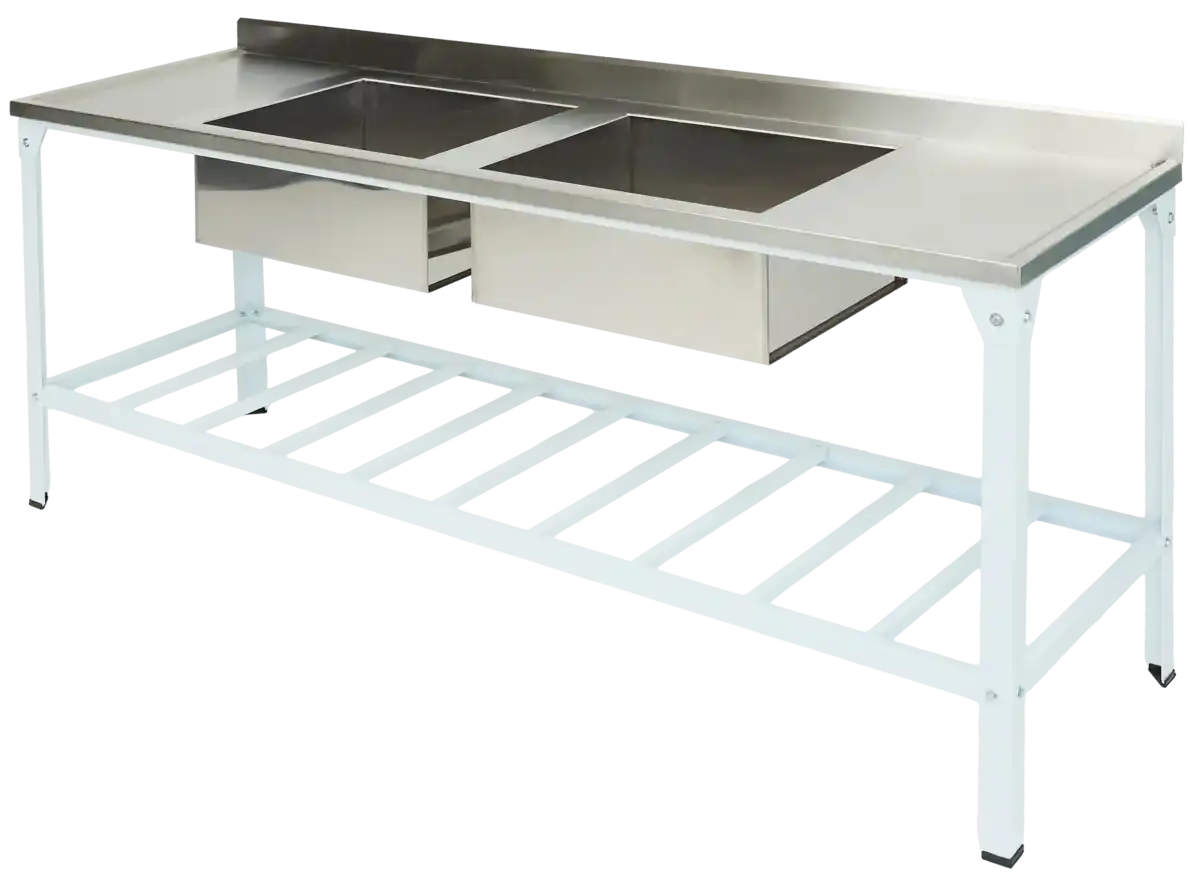 Mesa Innal com cuba e estrutura pintada em epóxi — foto 1
