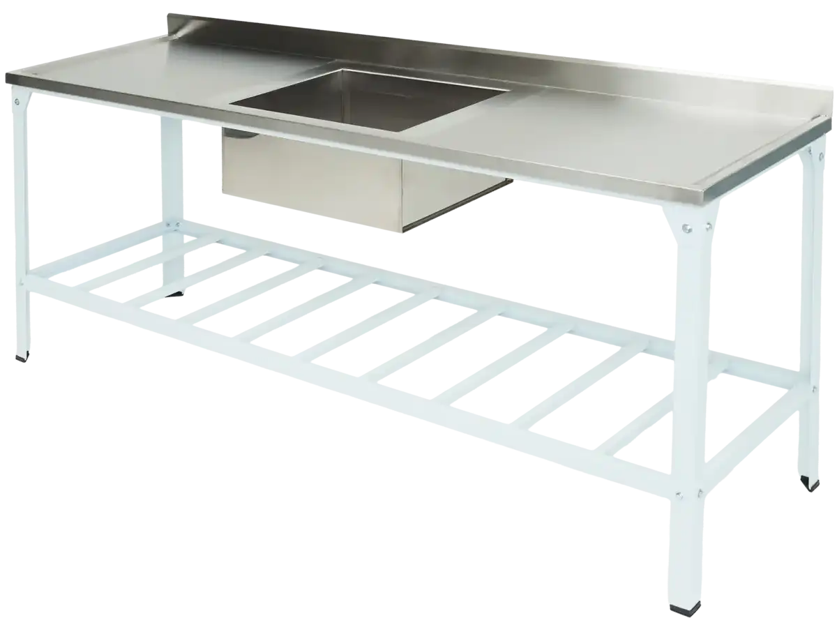 Mesa Innal com cuba e estrutura pintada em epóxi — foto 4